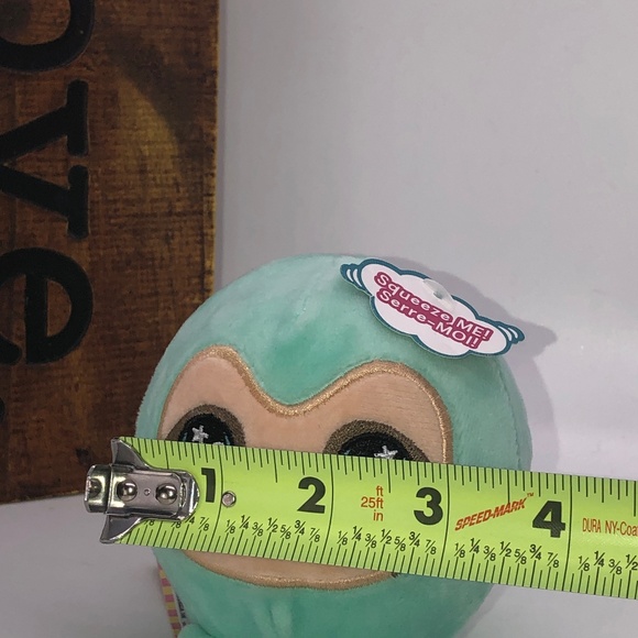Squeezamals Samantha Sloth Green Plush -NWT - Picture 10 of 12